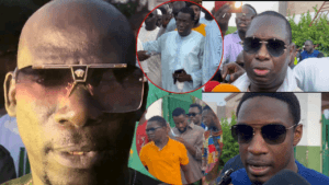 Keba Seck et Assane Ndiaye à l&rsquo;enterrement de leur fille, Moumy Dany