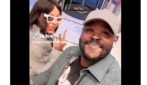 ( Vidéo) : Retrouvailles avec Viviane, Pape Cheikh Diallo trop excité