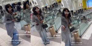 (Vidéo)- Etats Unis : Filmée par Pape Cheikh Diallo, Viviane se lâche dans un centre commercial