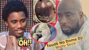 Vidéo : Eumeudy Badiane baptise son fils Wally Seck