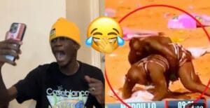 (Vidéo) – Modou Lo vs Ama Baldé: Le jubilé exagéré de Fallou et ses vidéos.