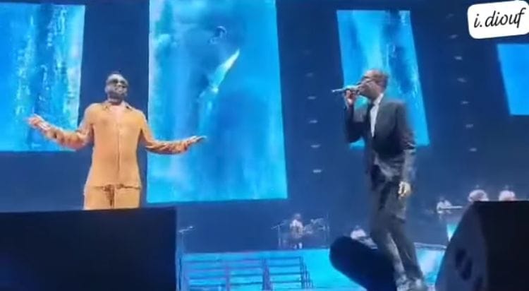 (Vidéo)- Admirez le magnifique spectacle de Youssou Ndour au concert de Fally Ipupa