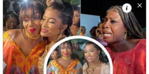 (Vidéo) – Ndeye Gueye jette des fleurs à la Awo de Elimane Lam