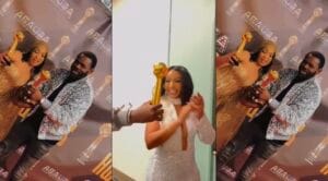 (Vidéo) – AE Awards USA 2023: L’incroyable jubilé de Viviane et de Pape Cheikh avec les trophées.