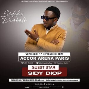 Sidy Diop en France pour soutenir Sidiki Diabaté