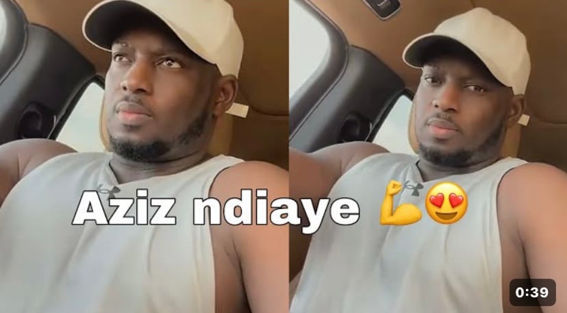(Vidéo) – Loin des polémiques : Aziz Ndiaye se la roule douce en voiture.