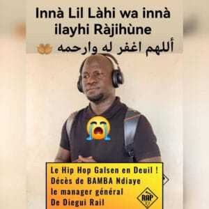 Nécrologie : Mouhamadou Bamba Ndiaye de Diegui-Rails n&rsquo;est plus