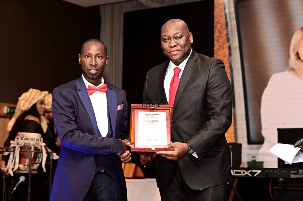 Diaspora Awards: El Hadj Ndao, PDG de Sunuafrik holding/Sunuafrik radio, primé