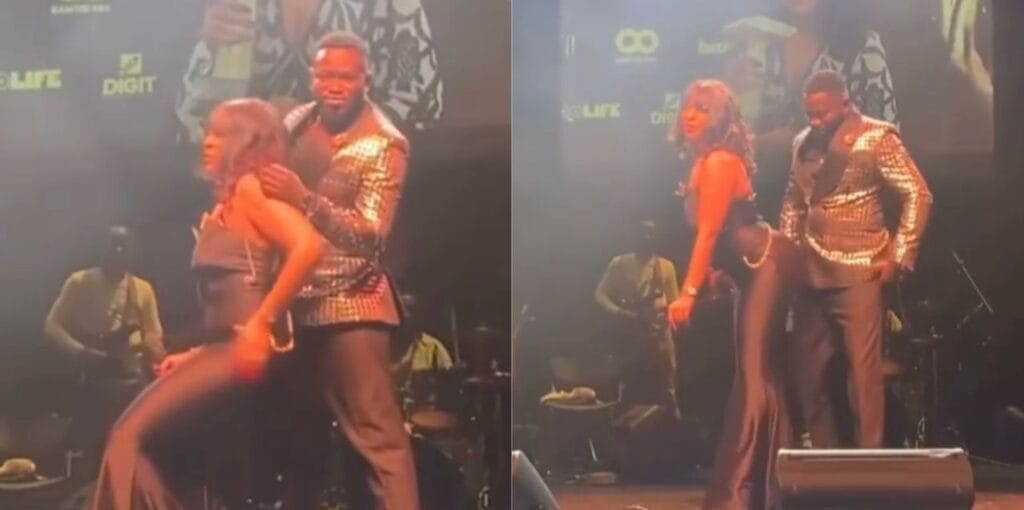 (Vidéo)- Viviane Chidid en mode «bombass» et «collé serré» avec Pape Moussa