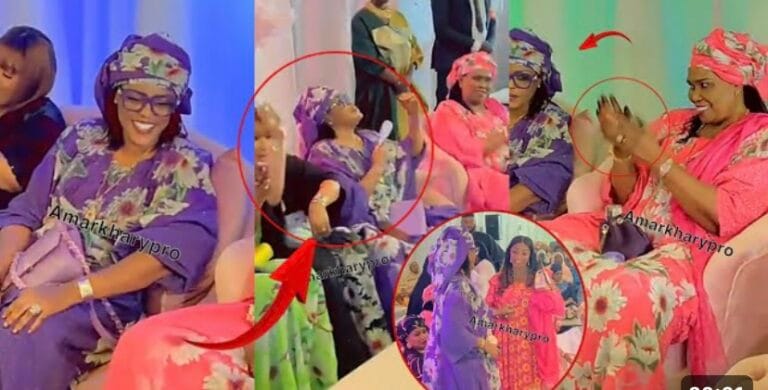 (Vidéo) – Quand Pape Ndiaye Thiopet fait danser la première dame Marième Faye Sall. A mourir de rire !