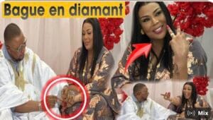 (Vidéo) – Bague en diamant: L’incroyable cadeau de Malick Fall à sa femme Amina Poté.