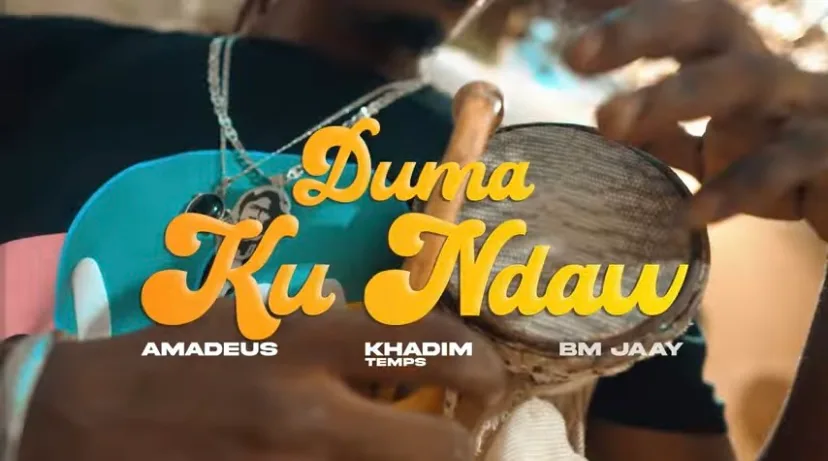 (Clip officiel) – Amadeus surprend avec « Duma Ku Ndaw », en feat avec BM Jaay et Khadim temps.