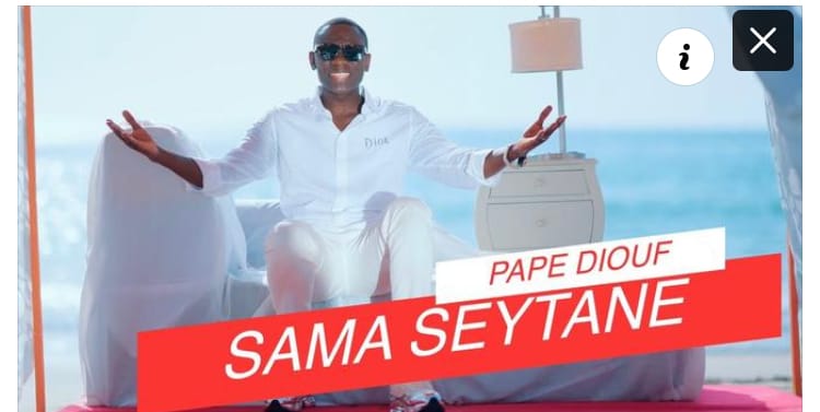 (Clip officiel)- «Sama Seytané»; Pape Diouf, dévoile son tube de fin d’année