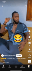 (Vidéo) : Quand Arona Benga (Coeurs brisés) se la joue bad boy