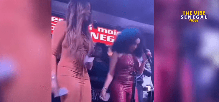 (Vidéo) : Chantée par Viviane, Adja Diallo l’arrose de billets