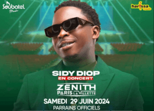 Zénith de Paris : Sidy Diop dévoile les parrains de son concert