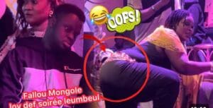 (Vidéo) – Soirée Leumbeul: Quand Ngoné Ndiaye Gueweul fait rêver Fallou Mongole. A mourir de rire !