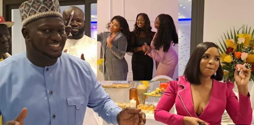 (Vidéo) – 31 Décembre: Baye Ndiaye fait la fête chez lui avec sa femme et ses amis.