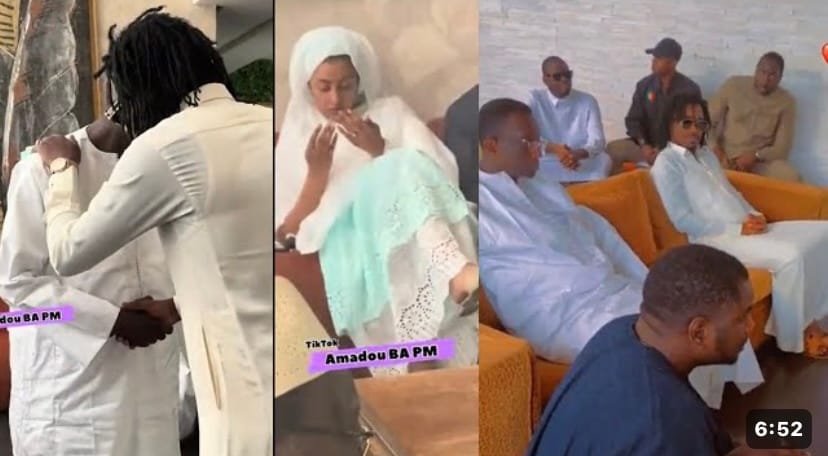 (Vidéo) – Décès de Diaga: Amadou Ba chez Waly Seck pour les condoléances du gouvernement…