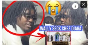 (Vidéo)- Première apparition de Wally Seck après l&rsquo;inhumation de sa mère.
