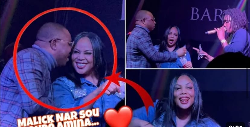 (Vidéo) – Malick Nar et Amina Poté: De l’amour sur la scène de Waly Seck.