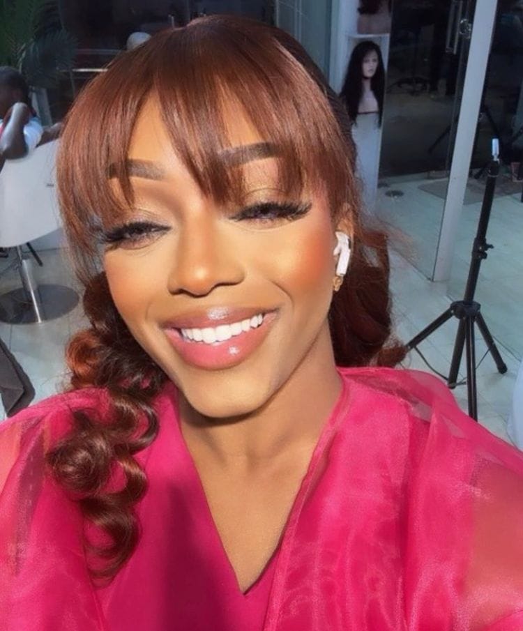 (Photos)-L’éclat de Fabintou de Baabel avec un maquillage impeccable