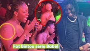 (Vidéo) – Tenue s€xy, battré: Fa Bintou Baabel très hot sur la scène de Waly Seck.