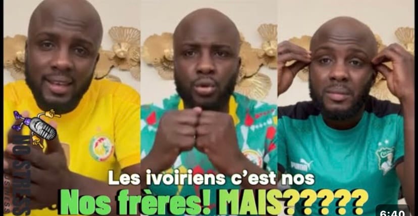 (Vidéo) – Sénégal vs Côte d’Ivoire: Abba No stress s’adresse aux Ivoiriens. A mourir de rire !