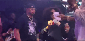 (Vidéo)- Soirée : Amina Poté et son époux arrosent encore Wally de billets