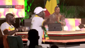 (Vidéo) : Victoire des Lions : Ouzin Mbaye chauffe le plateau de la 2stv