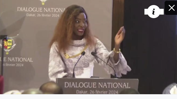 (Vidéo)-Dialogue national : Le discours élogieux de Coumba Gawlo Seck.