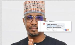 Cheikh Sarr pète des plombs et insulte grave un internaute:« Sa deudj*** ndeye…»