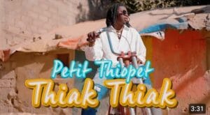 (Clip officiel) – Le chanteur Petit Thiopet devoile un magnifique clip, « Thiak Thiak ».