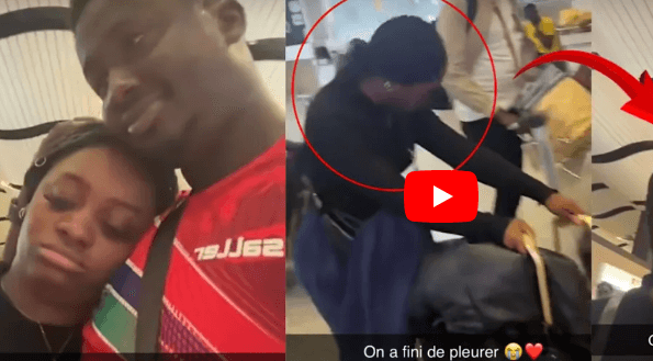 (Vidéo) – Retour en Europe: Les larmes de la femme de Doudou Adja attristent leurs fans