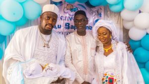 Photos : Khalifa rappeur baptise son premier fils