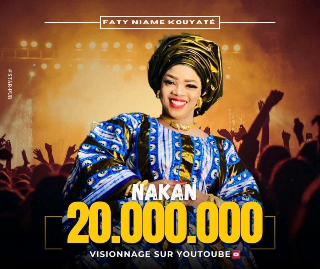 Musique malienne : 20 millions de vues en 9 mois, Faty Niamé Kouyaté une vraie diva