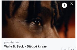 Vidéo)-En moins de 24 heures, « Diégui Kiraay » de Wally Seck occupe la 1ère place des tendance