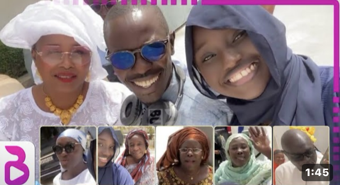 (Vidéo) – Tournage Baabel: La famille Thiam sous une autre facette…