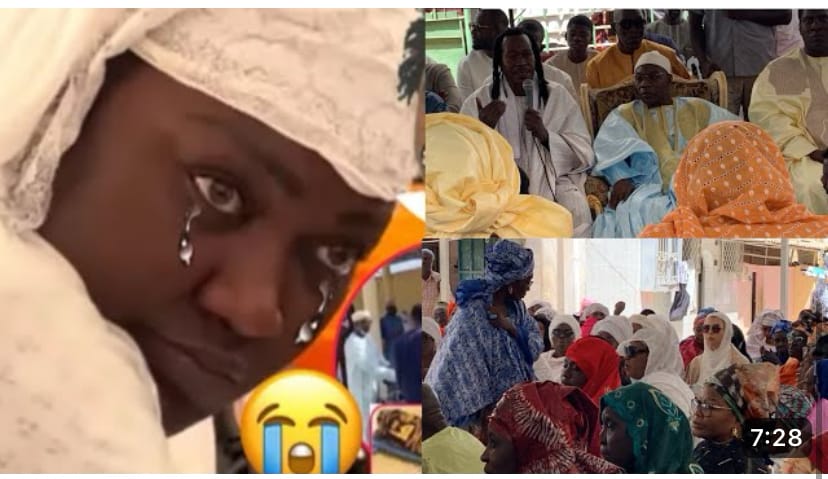 (Vidéo) : Décès de sa mère : Serigne Saliou Thioune console Bijou Ngoné