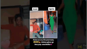 Cette vidéo à Fatou Waré d&rsquo;avance et maintenant vous laissera bouche-bée