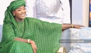 (Photos)- Faty Dieng, une noirceur éclatante dans la couleur verte.