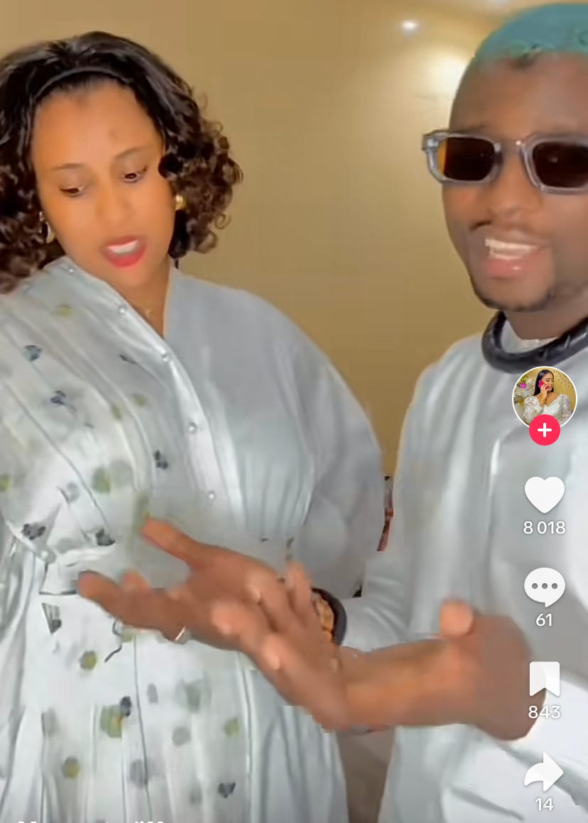Matadi et sa femme se défoulent sur la chanson « L’enfant béni »