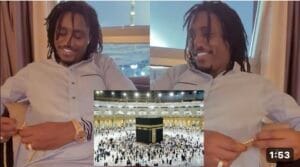 (Vidéo) – Le chanteur Waly Seck effectue son Oumra à la Mecque…