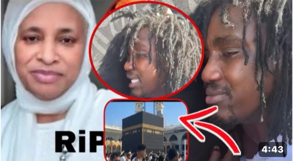 (Vidéo) – « Yalla gua diégueul sama yaye… », les chaudes larmes de Waly devant la Kaaba.