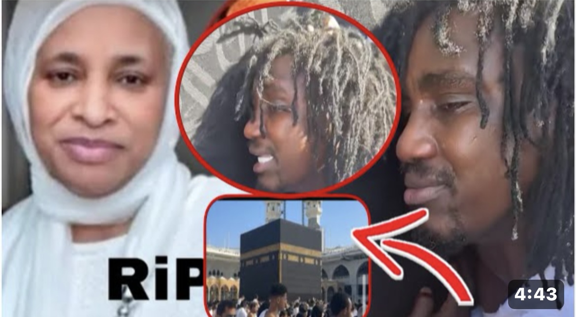 (Vidéo) – « Yalla gua diégueul sama yaye… », les chaudes larmes de Waly devant la Kaaba.