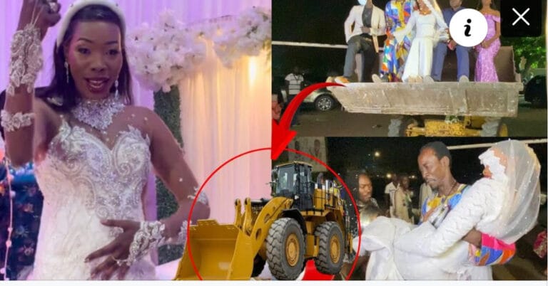(Vidéo)- Du jamais vu: Fatou Waré débarque dans un «auto ndarane » lors de son mariage
