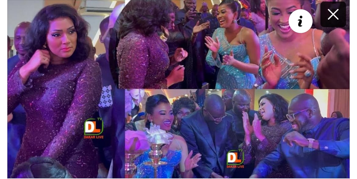 (Vidéo)- Mariage Maman Aziz: Le geste de Miss Ndiaye, rejoignant Aïcha Rassoul, émeut le public