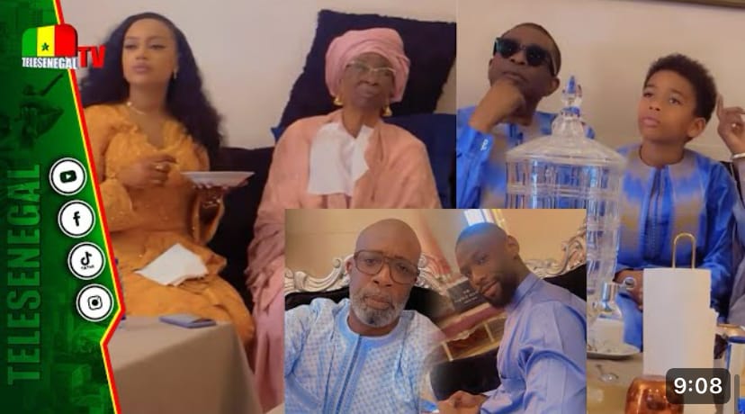 (Vidéo)- Korité : Youssou Ndour chez sa mère avec ses enfants. Bouba Ndour montre tout !