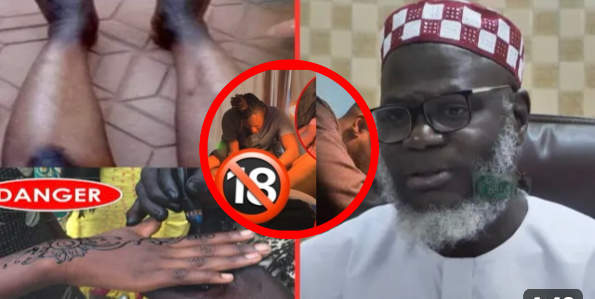 (Vidéo) – Oustaz Oumar Sall aux tatoueurs des parties intimes, « ay golo… »