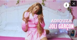 (Clip officiel) – Adiouza dévoile enfin son « Joli garçon ».